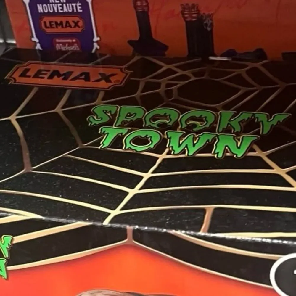 Lemax spooky town